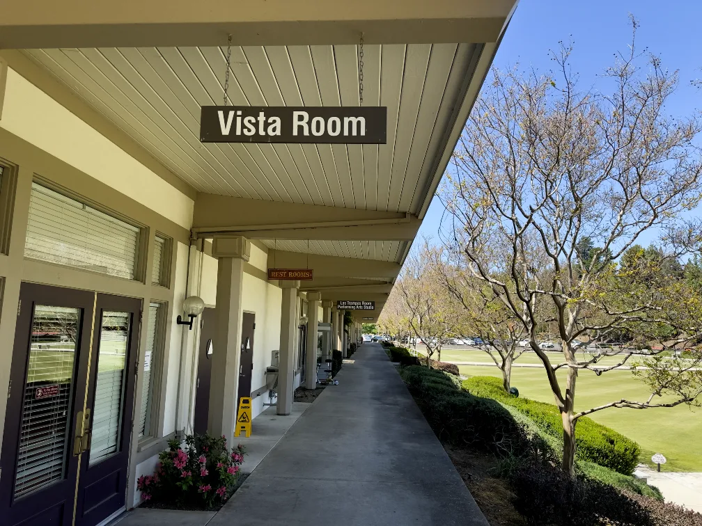 The Vista Room at the Hillside Complex, where the club meets